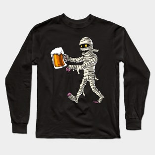 Mummy Beer Party Long Sleeve T-Shirt